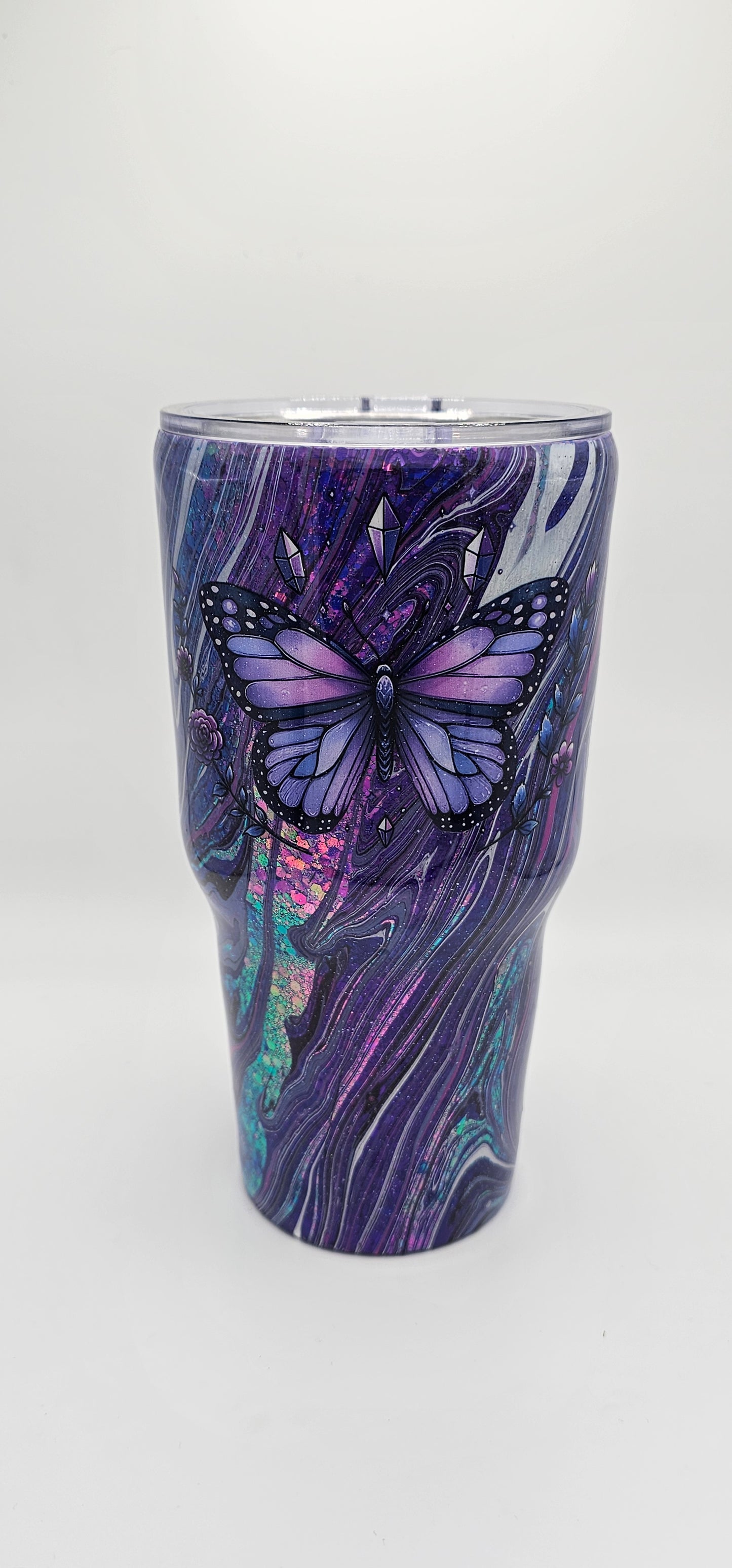 30oz Curve Butterfly Hydro Dip
