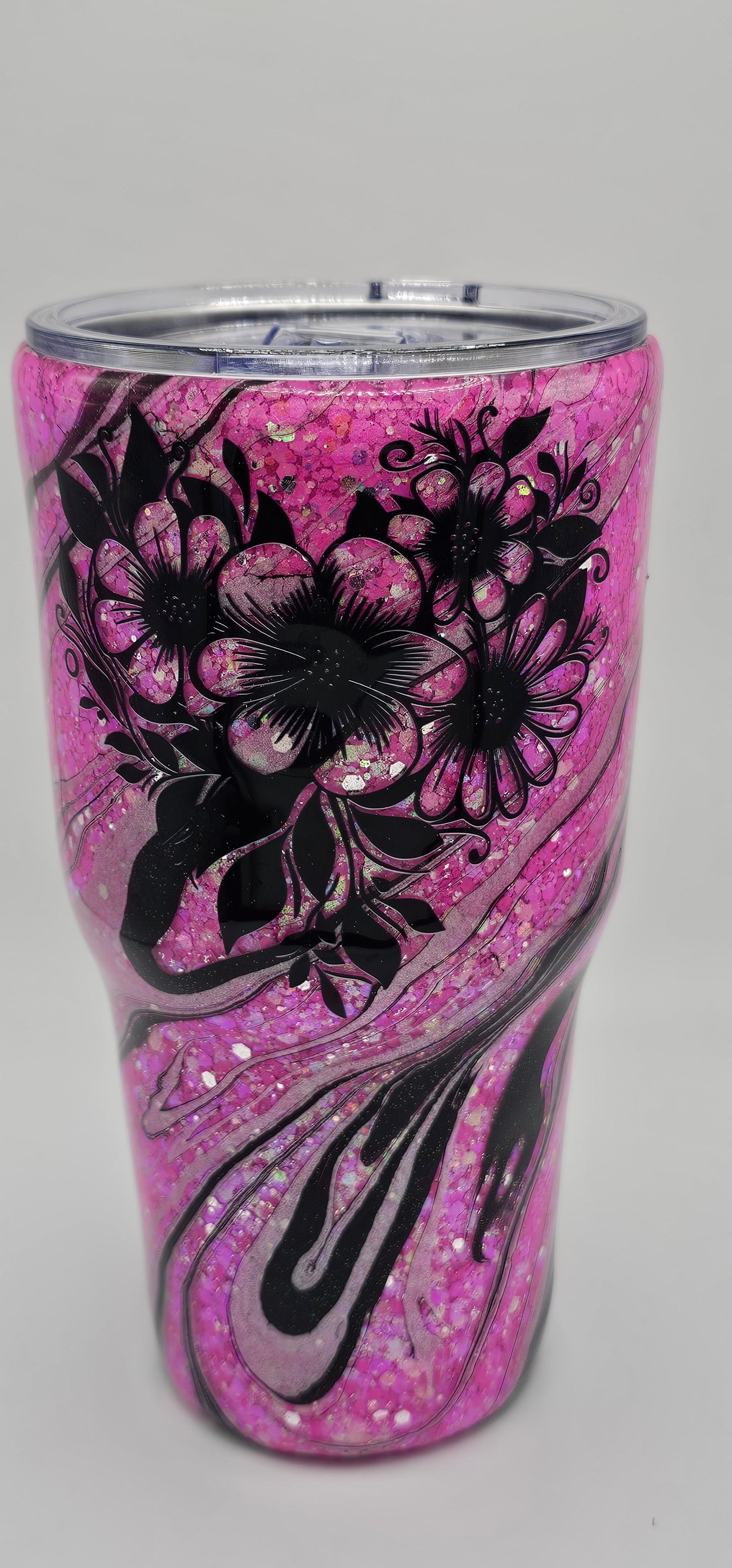 30oz Curve Hot Pink Hydro Dip