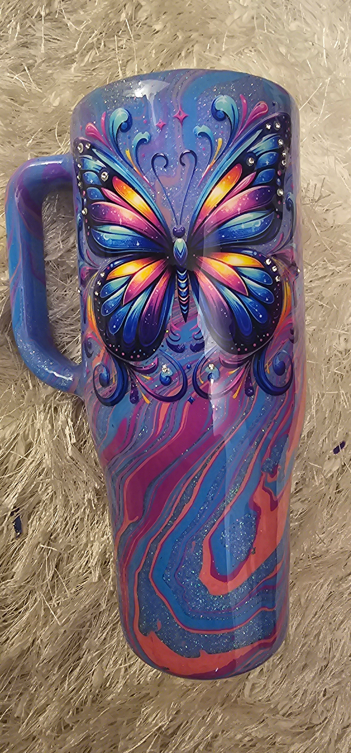 400z Crystal Butterfly Hydro Dip