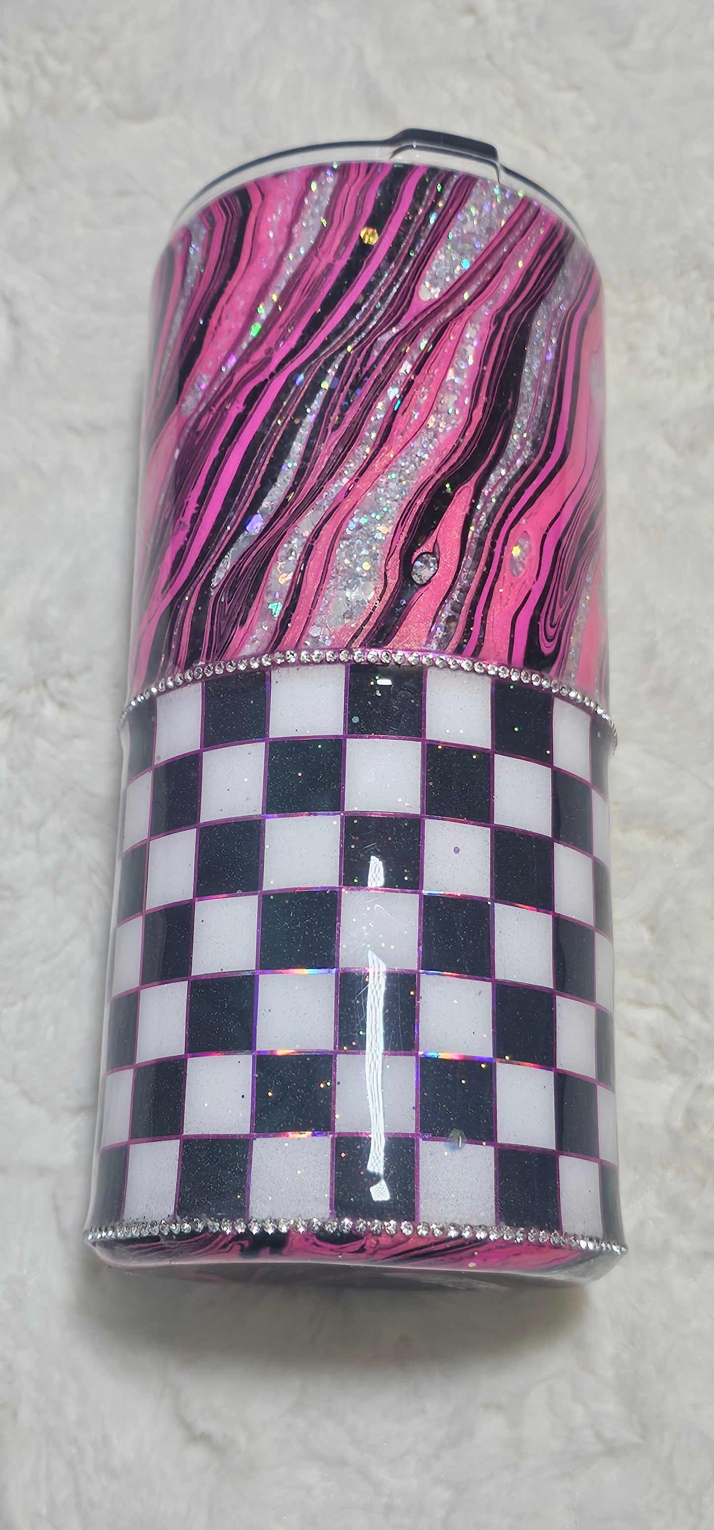 20oz Thick Pink Diamond Hydro Dip