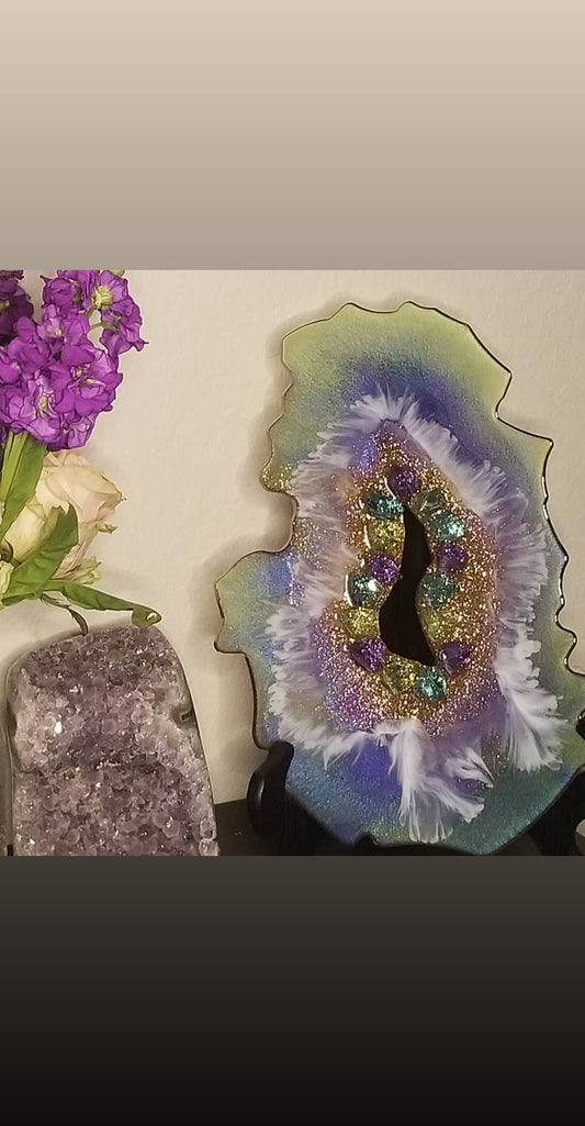 Custom Resin Geode