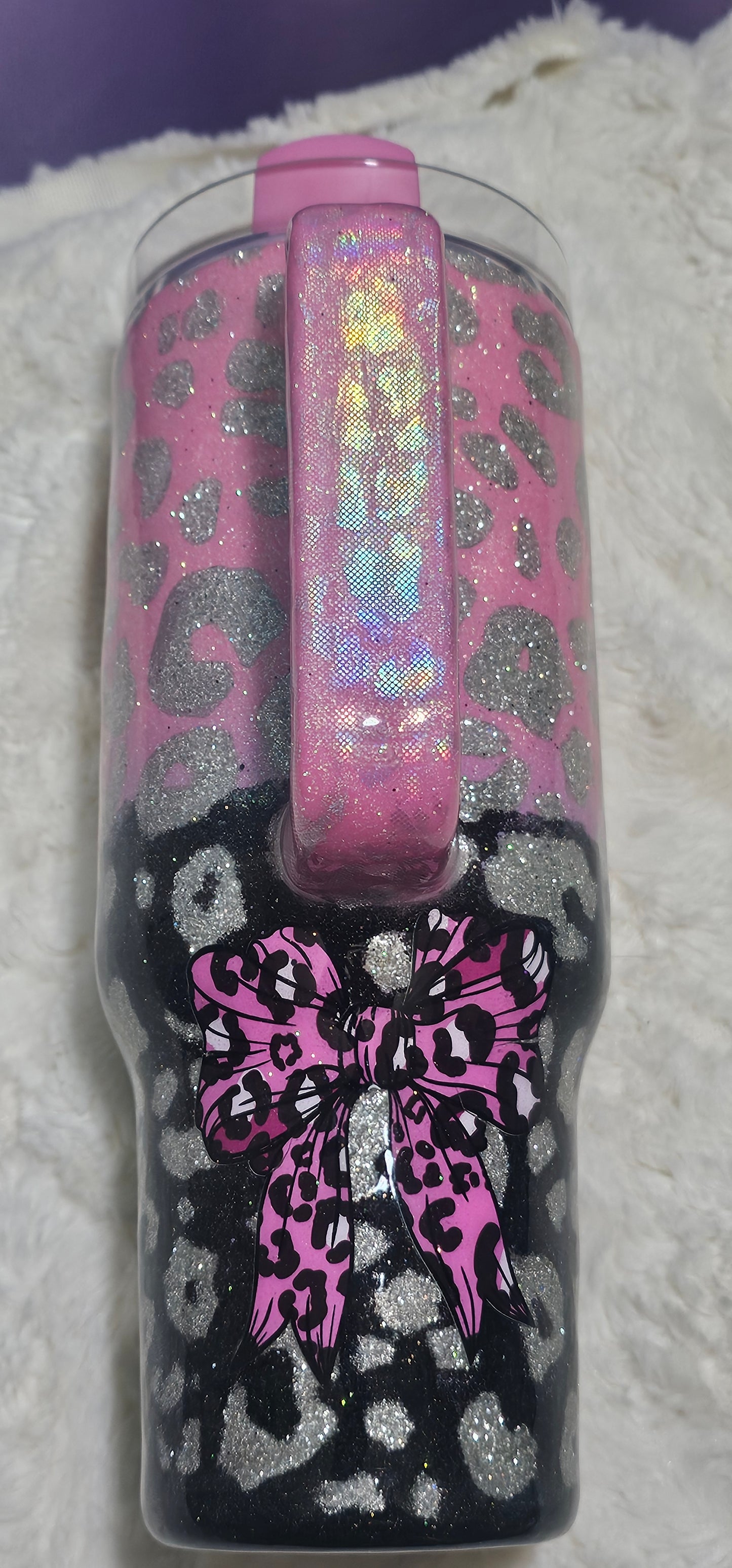 40oz Pink Leopard