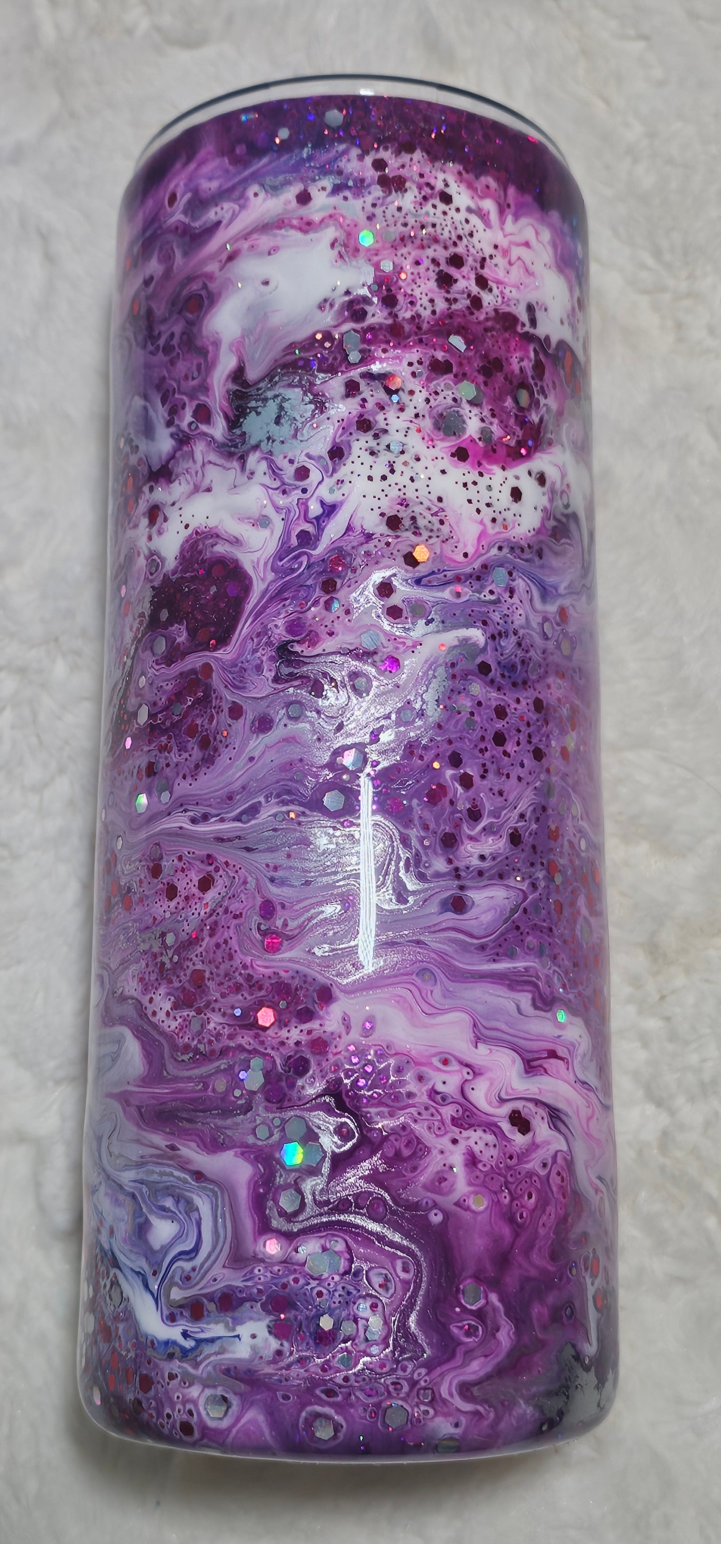 30oz Thick Pink Ink Swirl