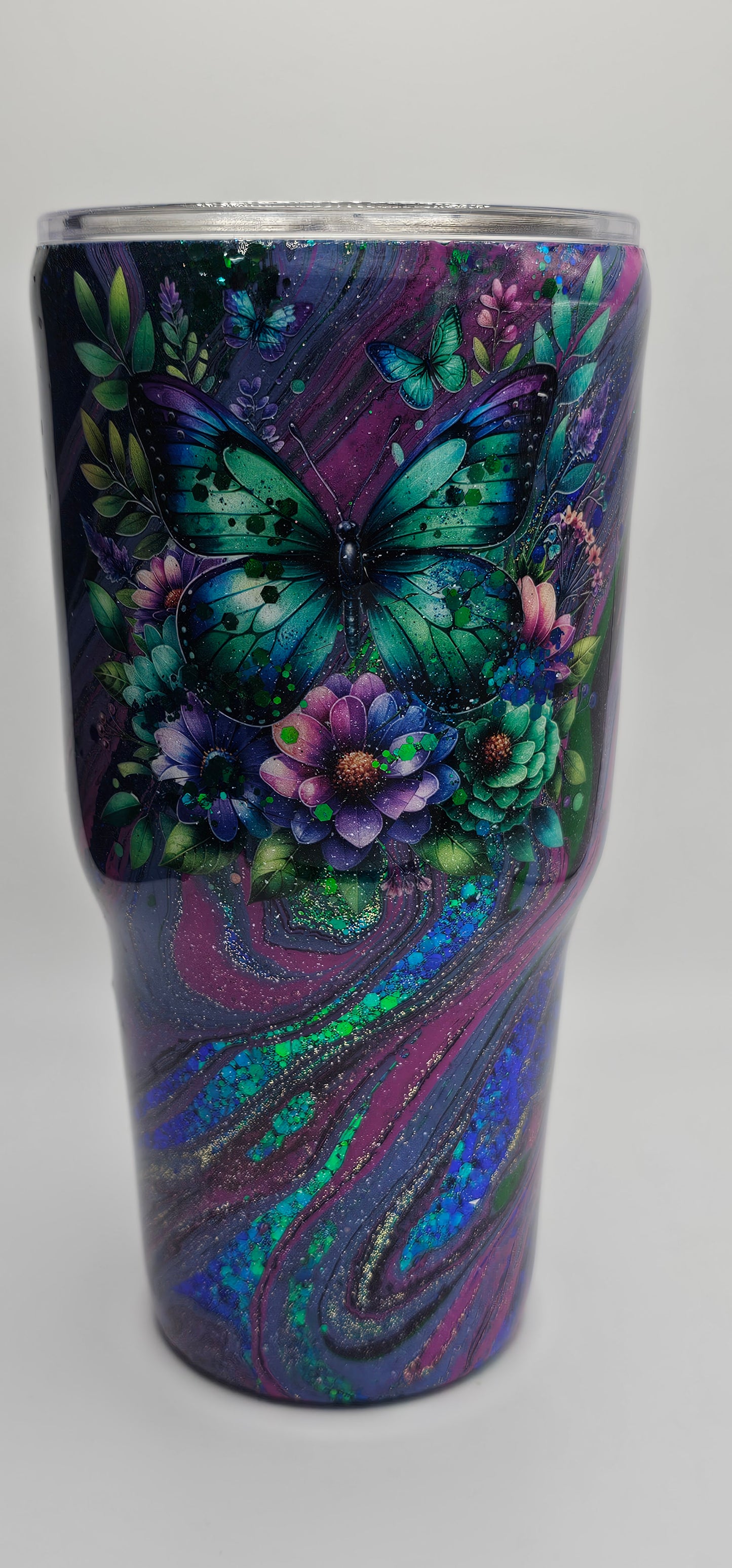 30oz Curve Butterfly Hydro Dip